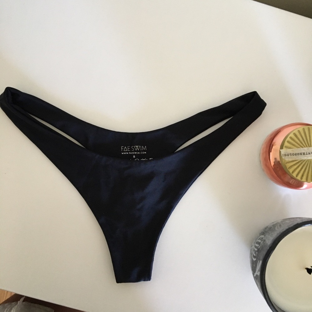 Fae Swim Zenith Bottoms Onyx